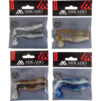 Rybářský háček 2ks - Gumová Nástraha Mikado Fishunter II 7,5cm Natural Mix