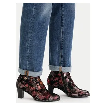 Dámské kozačky Kotníková obuv Laura Vita Elcodieo 01 Bordó 40