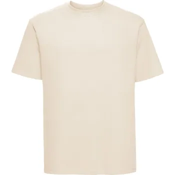 Russell Tričko z těžké bavlny "Authentic" - XL natural