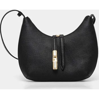 Kabelka Kožená kabelka Furla černá barva, WB01500.BX3353.O6000 99X, vel. ONE SIZE