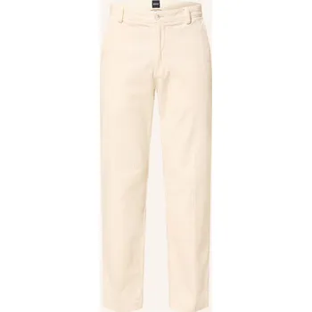 Boss Pánské Cordchino Kent Regular Fit, krémová, 35