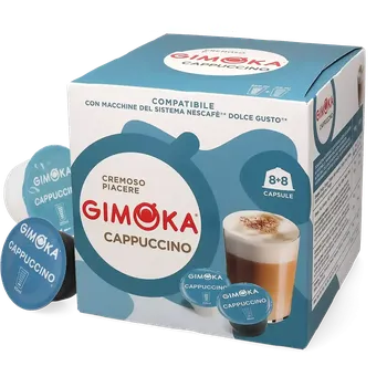 Káva Gimoka | Cappuccino - Počet kapslí pro Dolce Gusto: 16