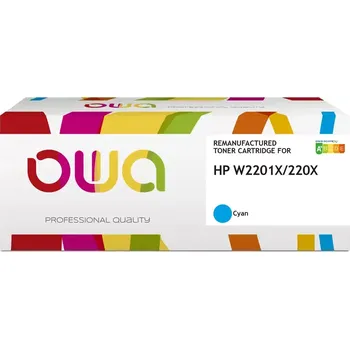 OWA Armor toner kompatibilní s HP W2201X, 220X, 5500st, modrá/cyan