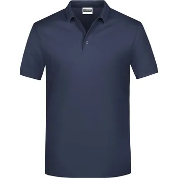 James & Nicholson Pánské piqué polo - S navy
