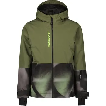 SCOTT zimní bunda Ultimate Dryo 2025/2026 Zelená 152 Dětské