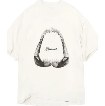 Pánské tenisky Represent Shark Jaws T-shirt Flat White Velikost: M M05237-72