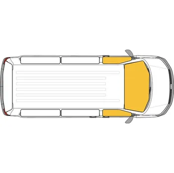 Příslušenství ke karavanu Termoizolační tkaninové clony Carbest pro VW ID.Buzz - sada pro kabinu