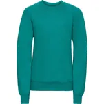 Russell Dětská raglánová mikina - 140 winter emerald