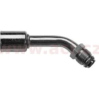 fitinka ocelová namačkávací s krytkou o-kroužek samec 45° pro hadice G10 (13 mm) závit UNS 7/8"