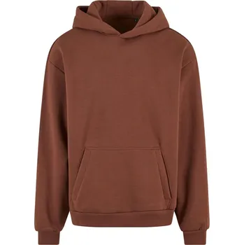 Pánská mikina New Morning Studios Těžká unisex mikina s kapucí - 5XL chocolate brown