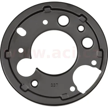 Brzdový kotouč Ochranný plech proti rozstřikování, brzdový kotouč VAN WEZEL 3076374