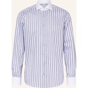 Pánská košile Eterna Pánská Košile Modern Fit, tmavě modrá / modrá / bílá, 42