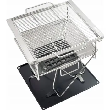 Zahradní gril Offlander OFFLANDER VELKÝ SKLÁDACÍ PŘENOSNÝ GRIL CAMPING