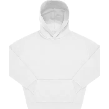 Dámská mikina B&C Collection Oversize mikina s kapucí z těžké bavlny - XS white