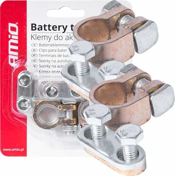 AMiO Svorky bateriové 2ks
