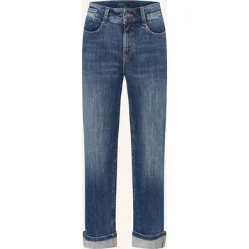 Dámské džíny Mac Dámské Wide Leg Džíny Laura, d518 medium blue washed, 42