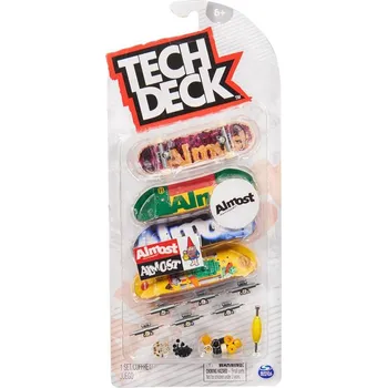 autíčko Tech Deck fingerboard čtyřbalení mix