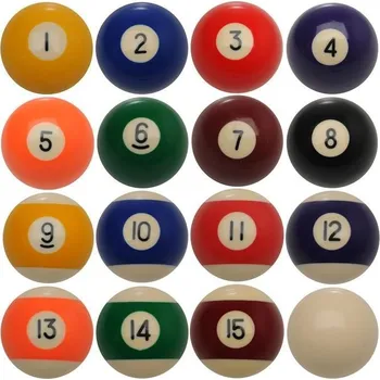 Kulečníková koule Samostatná pool koule 57,2mm, čísla 1-15 Číslo: 5