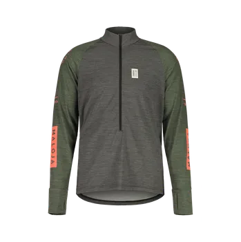 Běžecké oblečení Maloja triko BogoneM. 2024/2025 Černá XL Pánské