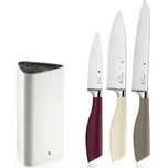 WMF - Sada kuchyňských nožů se stojanem ELEMENTS 4 ks
