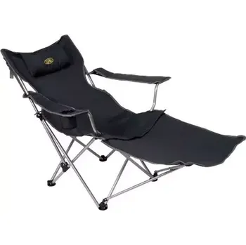 Příslušenství ke karavanu Sklopné křeslo Camp4 Snobby II s opěrkou nohou