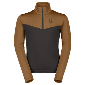 SCOTT mikina Defined Light 2024/2025 Tmavě červená S Dětské