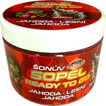 Návnadová surovina Šonův Sopel Ready to Go jahoda/lesní jahoda 500ml