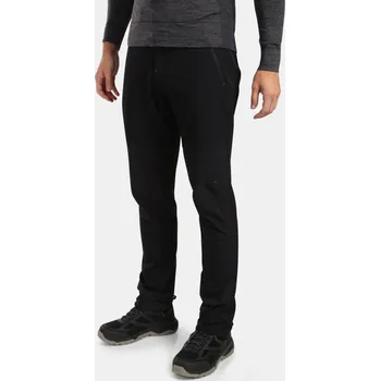 Pánské oblečení KILPI TIDE-M Černé pánské outdoorové kalhoty M + DÁREK