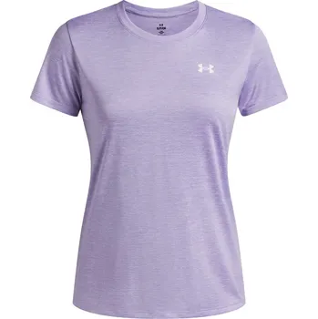 Dámské tričko Dámské funkční tričko s krátkým rukávem Under Armour TECH SSC - TWIST W fialové 1384230-538 - XL | UK 12 | US 13