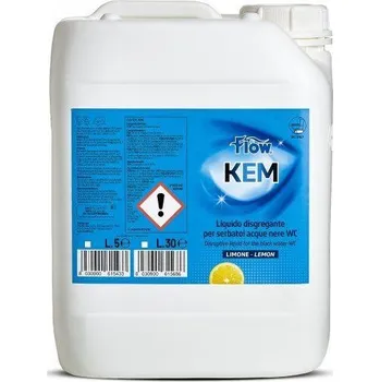 Příslušenství ke karavanu WC chemie Flow Kem 5 l varianta borovice