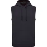 Kariban Unisex mikina s kapucí bez rukávů - XS navy