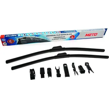 Stěrač METO Přední stěrače FLAT 600+400 mm pro Dacia Sandero 2021-