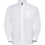 Russell Collection Košile Oxford s dlouhým rukávem - 4XL white (11932M00114)
