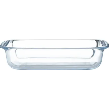 Zapékací mísa CLASSIC 24 cm, čtverec, čirá, sklo, Mason Cash