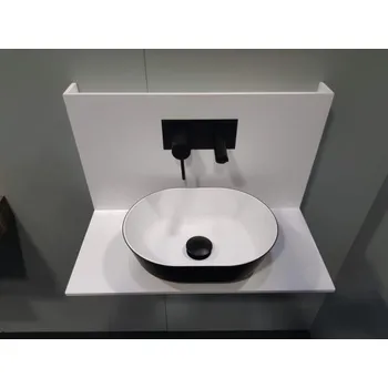 Příslušenství ke karavanu Designové oválné umyvadlo