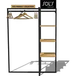 SOL's Collection Stojan na šaty - onesize black