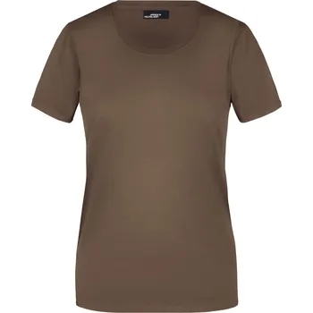 James & Nicholson Dámské tričko - XL brown (02090114504)