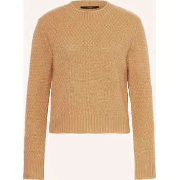 Dámský svetr Windsor. Dámský Kašmírový Svetr, koňaková, 36