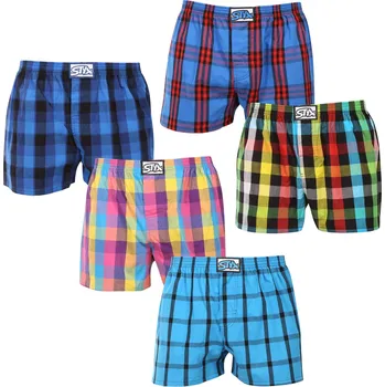 Trenýrky 5PACK pánské trenky Styx klasická guma vícebarevné (5A0112346) S Možnost vrácení zboží ZDARMA do 120 dnů!