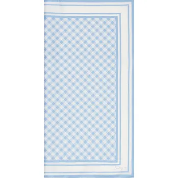 Šátek Darling Harbour Dámský Hedvábný Šátek, tmavě modrá / bílá,...