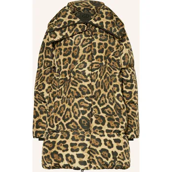 Dámský kabát Goldbergh Dámský Péřový Kabát Zosha, tmavě žlutá / černá, 40