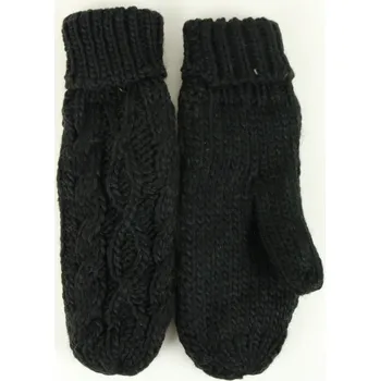 Rukavice UNI Dámské rukavice palčáky barevné Barva: černá