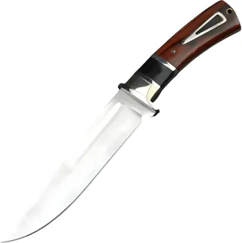 Kuchyňský nůž IZMAEL Outdoorový nůž ZI 39069 Hnědá/Černá 14 cm