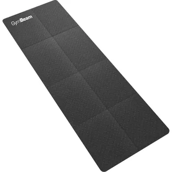 GymBeam Folding Yoga Mat Black černá