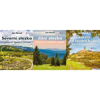 Via czechia - komplet knih - turistický průvodce