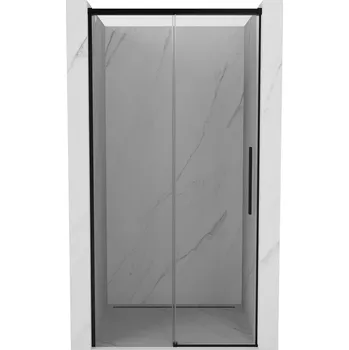 Sprchové dveře Posuvné sprchové dveře Mexen Rox 125 cm, průhledné, černé - 8C2-125-000-70-00