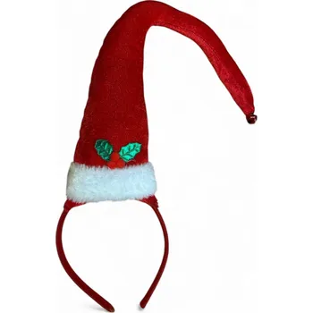 Vánoční dekorace Vánoční čelenka s rolničkou