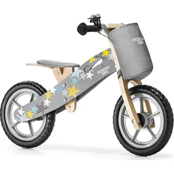 Odrážedlo Šedé odrážedlo pro děti se zvonkem