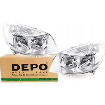 Přední světlomet Přední světla RENAULT SCENIC (06.2003-) L+P DEPO
