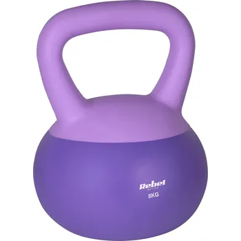 RBA-2333 Soft Kettlebell Active 8 kg, fialový